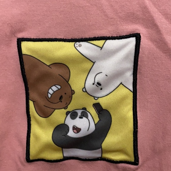 Penshoppe X We Bare Bears cropped shirt - Picture 2 of 3